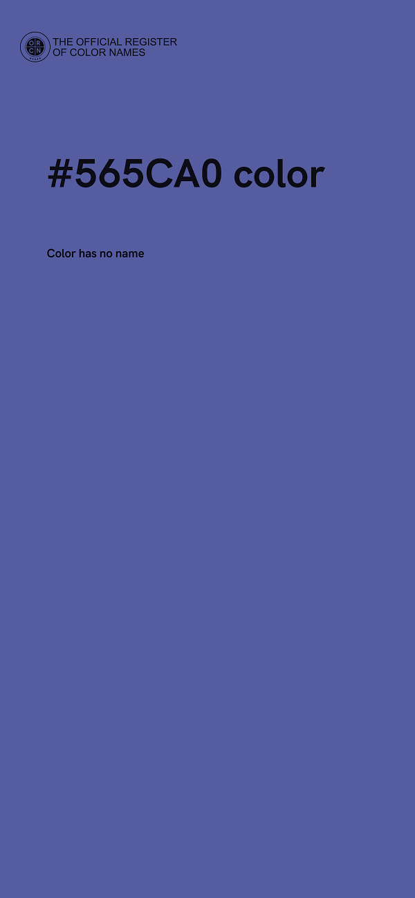 #565CA0 color image
