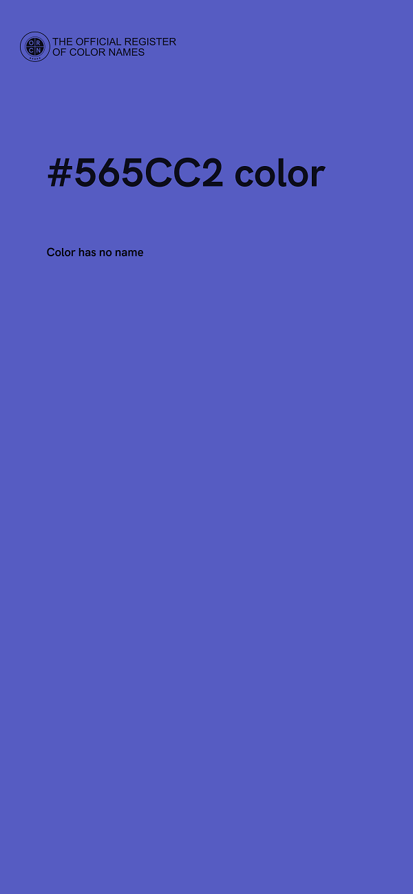 #565CC2 color image