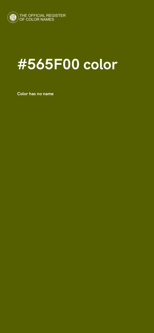 #565F00 color image