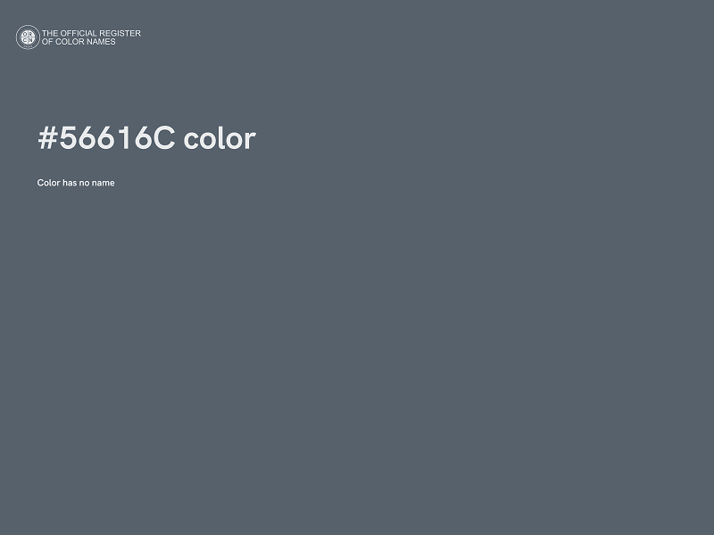 #56616C color image