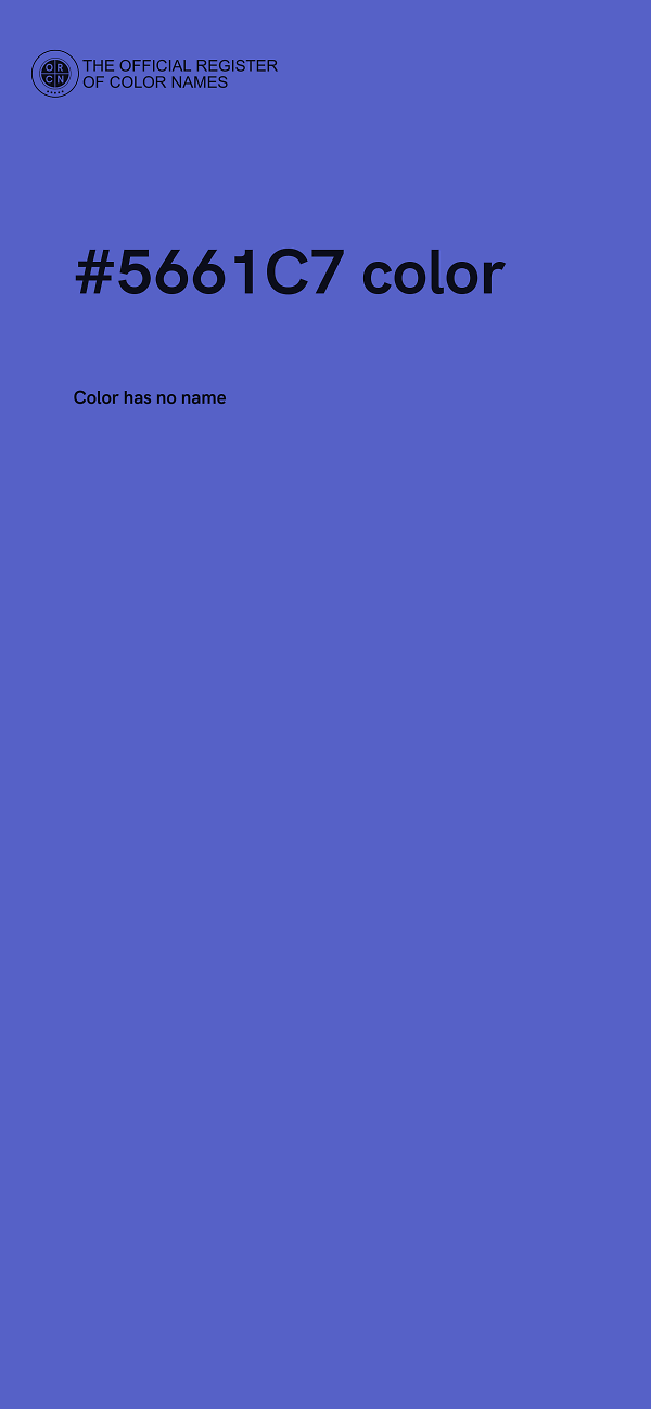 #5661C7 color image
