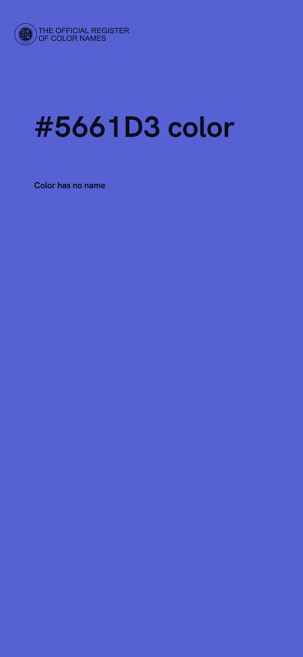 #5661D3 color image