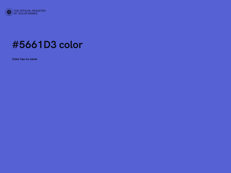 #5661D3 color image