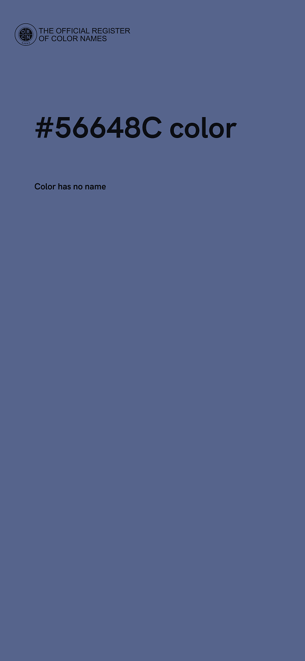 #56648C color image