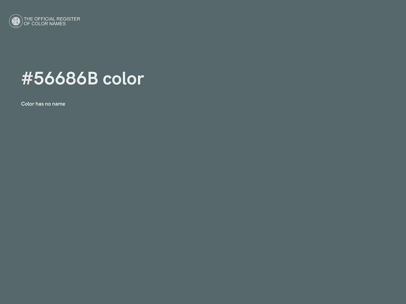 #56686B color image