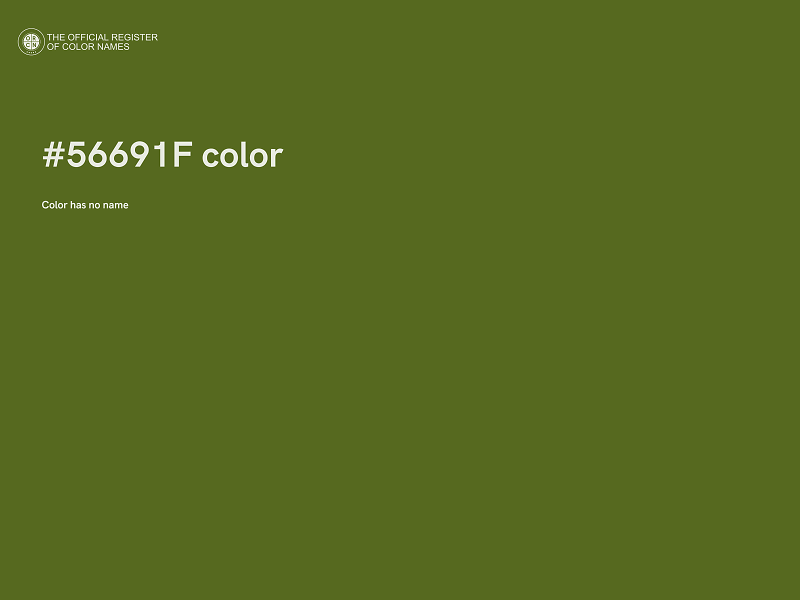 #56691F color image