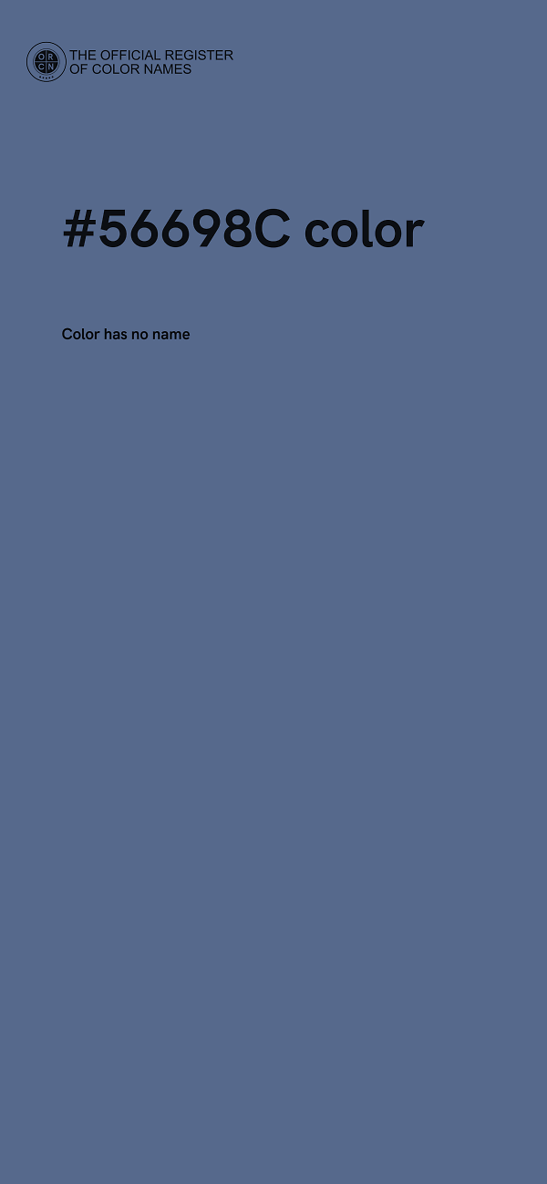 #56698C color image