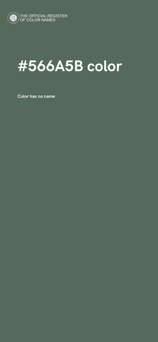 #566A5B color image