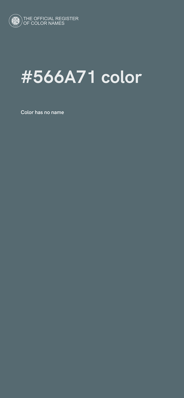 #566A71 color image
