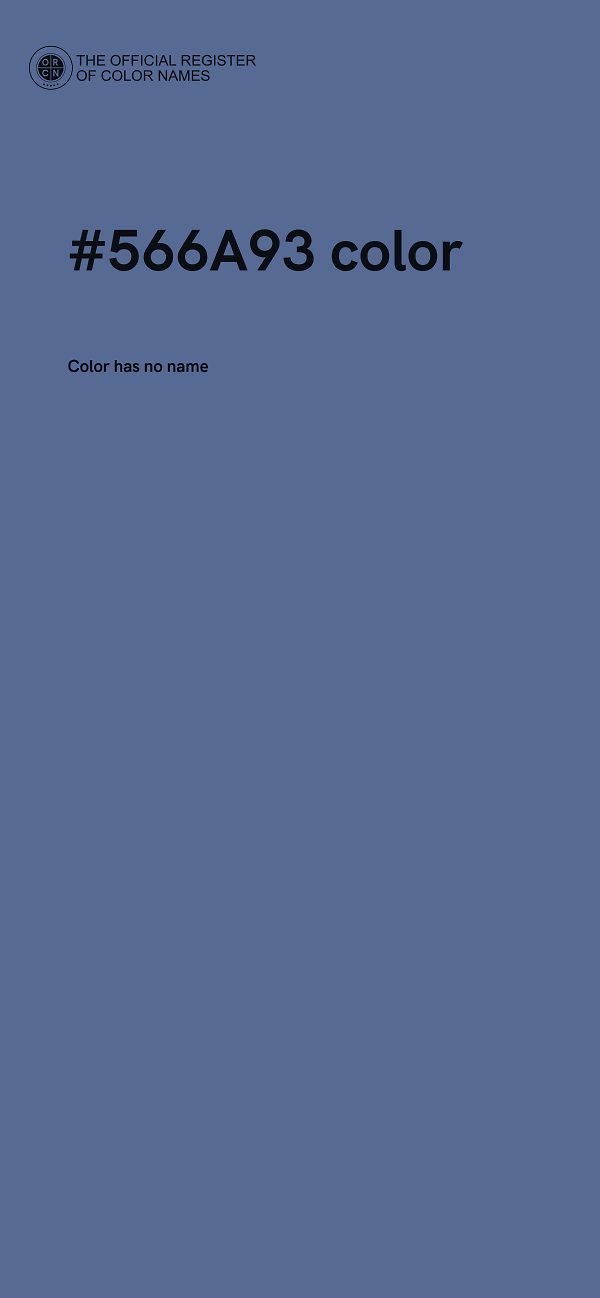 #566A93 color image