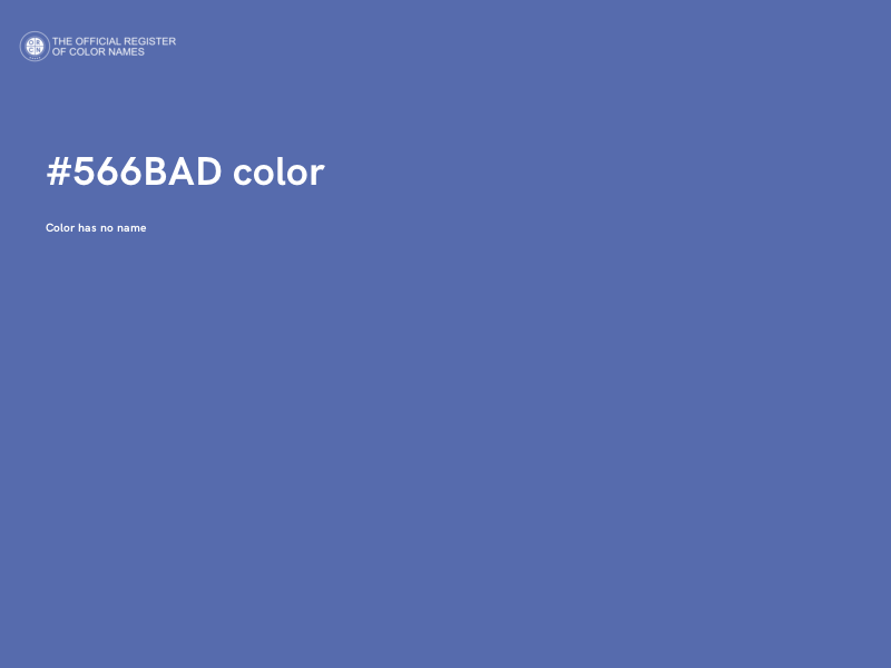 #566BAD color image