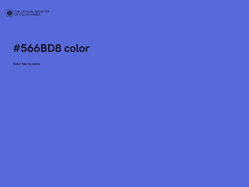 #566BD8 color image