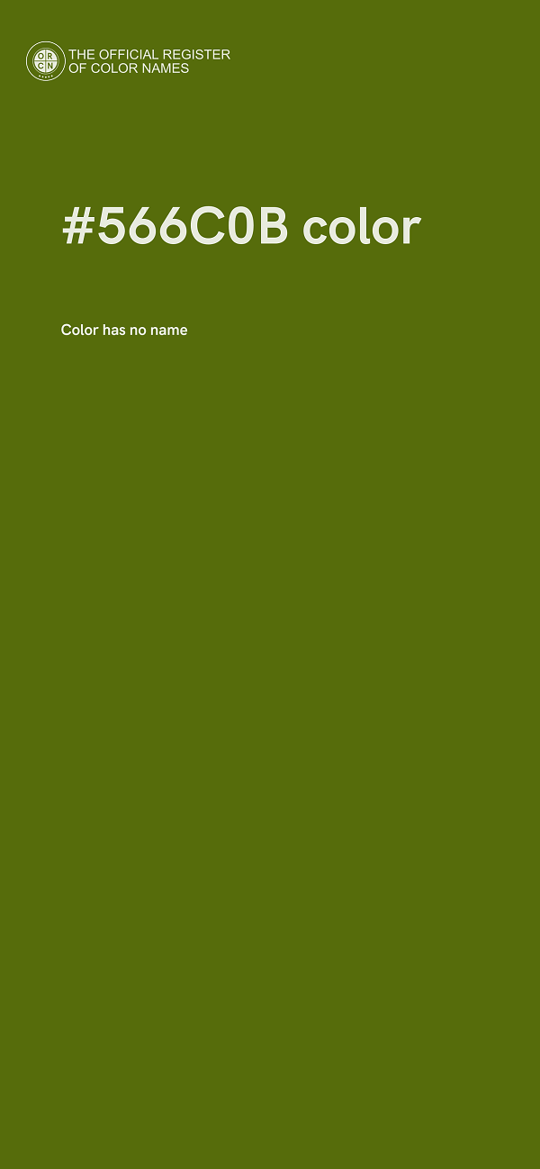 #566C0B color image