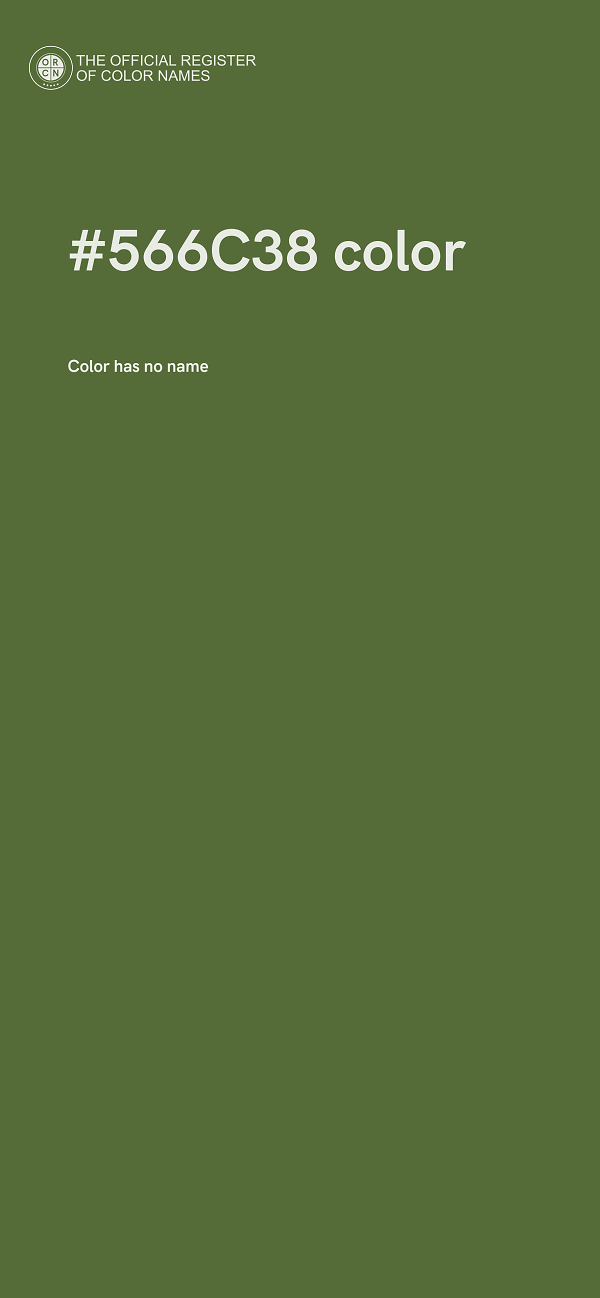 #566C38 color image