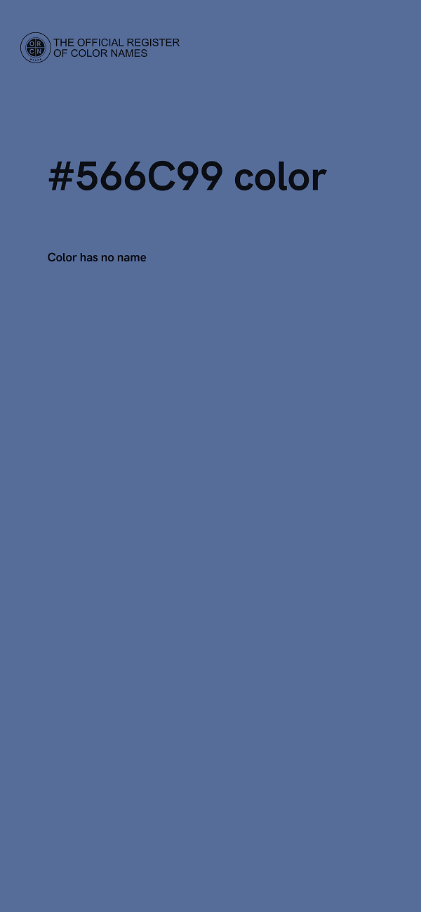 #566C99 color image