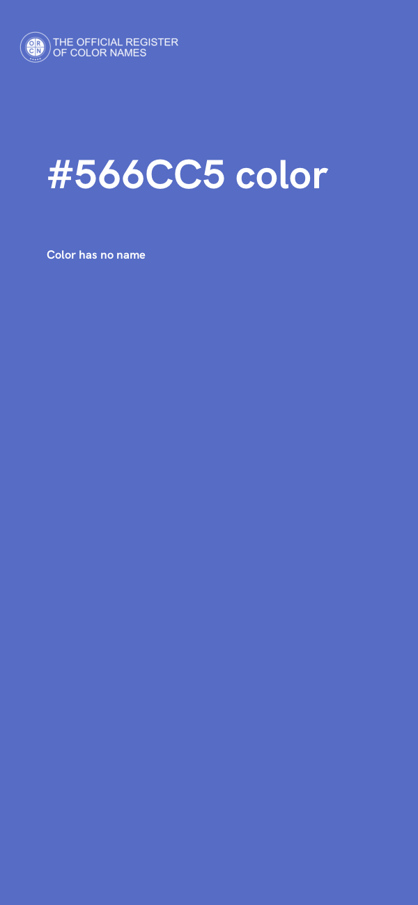 #566CC5 color image