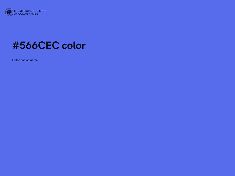 #566CEC color image