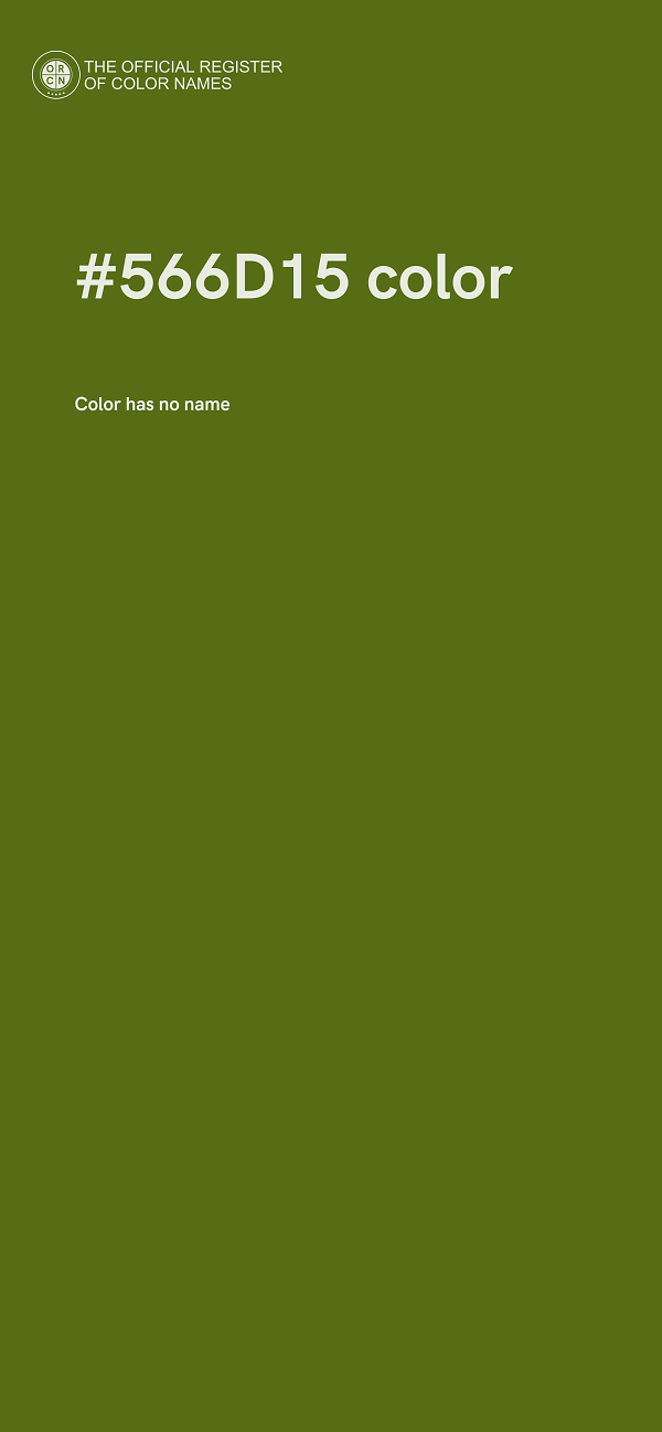 #566D15 color image