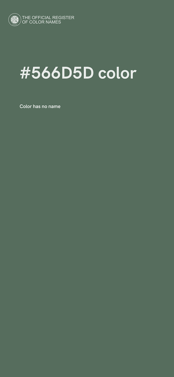 #566D5D color image