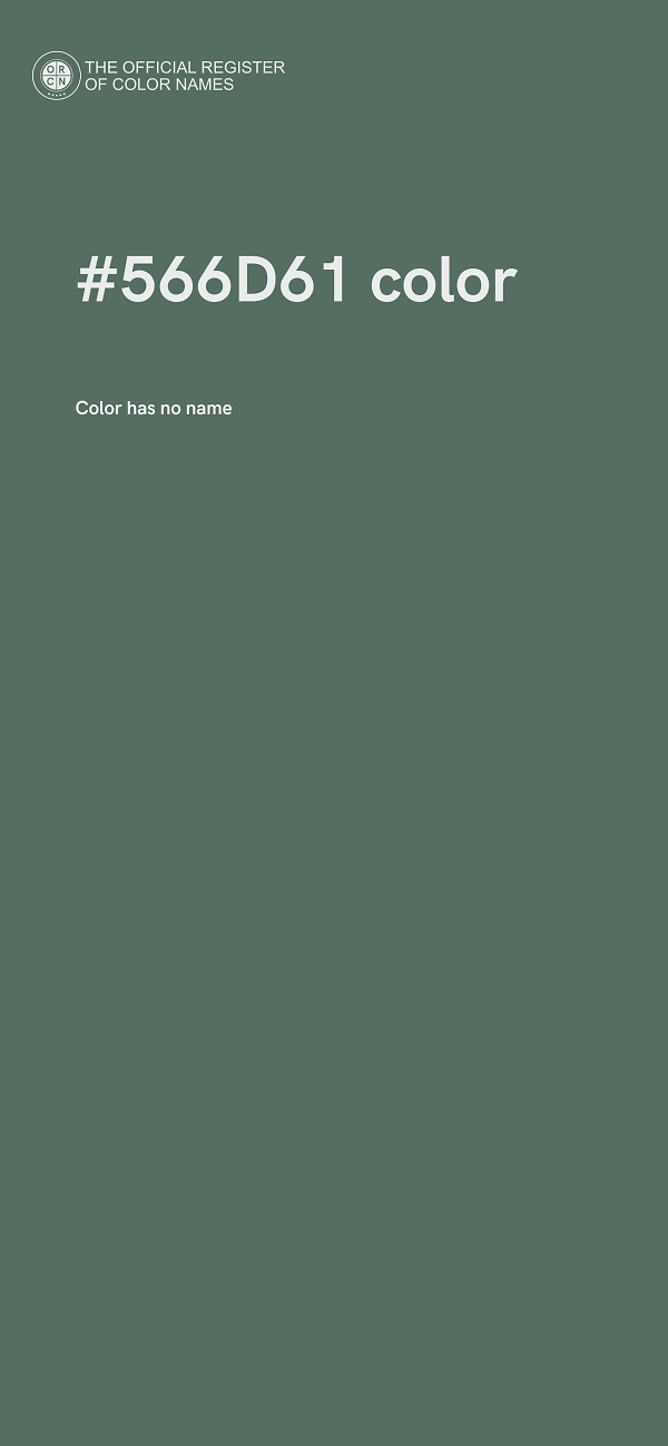 #566D61 color image