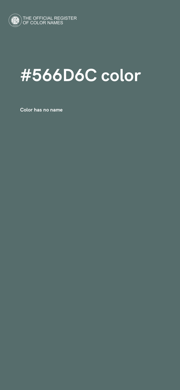 #566D6C color image