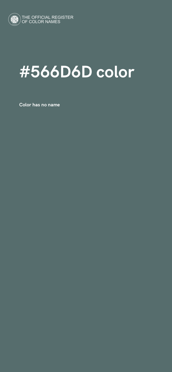 #566D6D color image