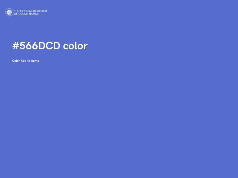 #566DCD color image
