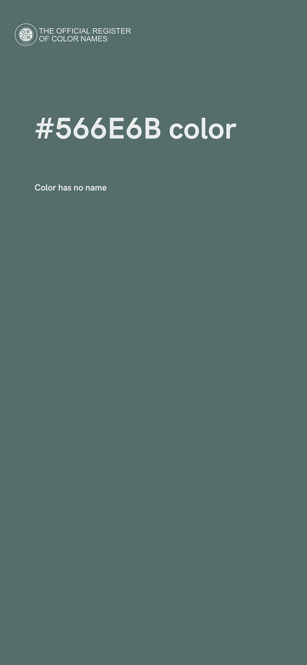 #566E6B color image
