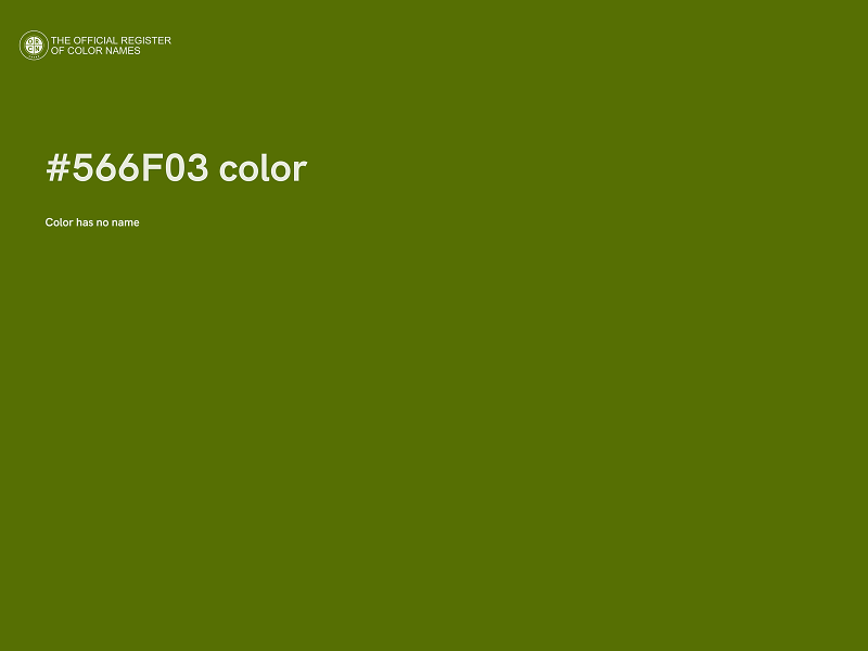 #566F03 color image