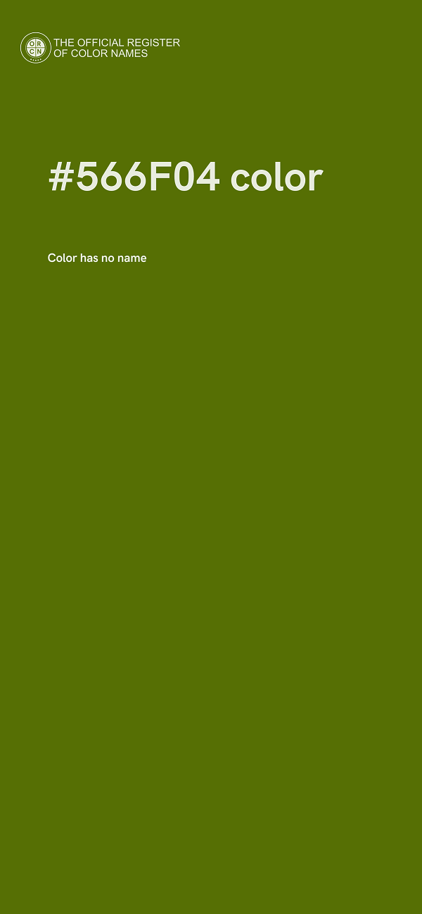 #566F04 color image