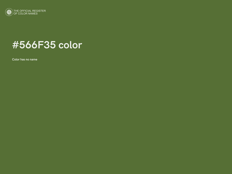 #566F35 color image