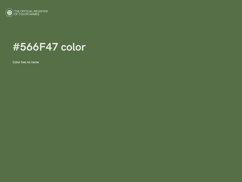 #566F47 color image
