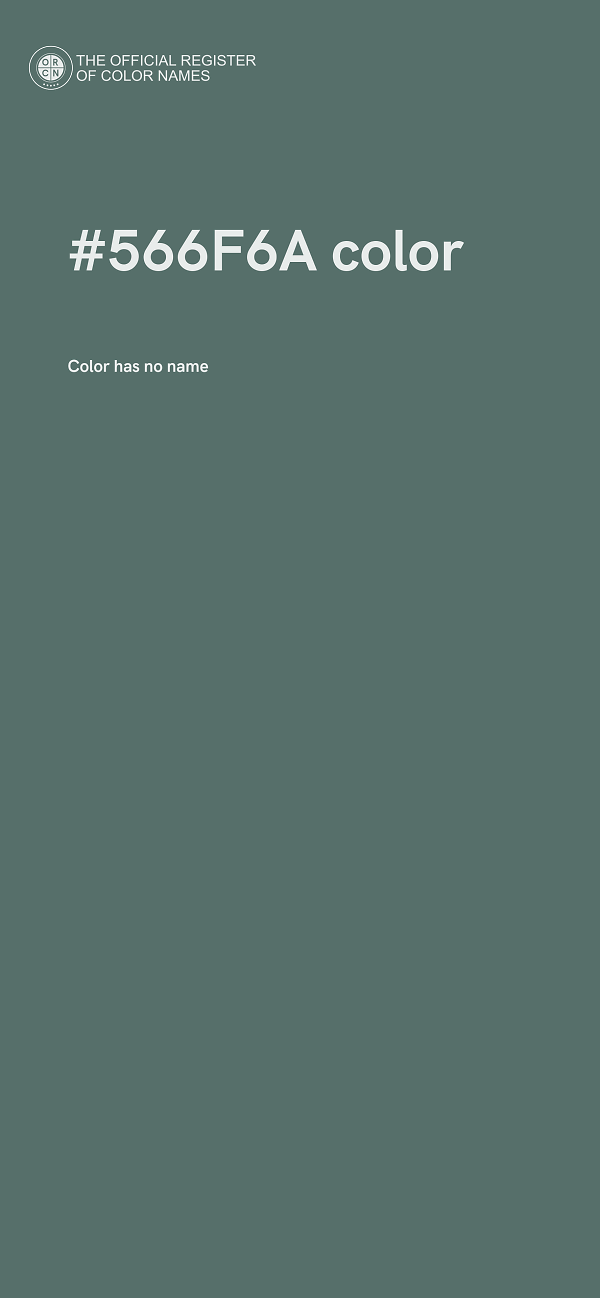 #566F6A color image