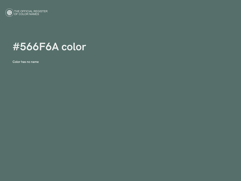 #566F6A color image