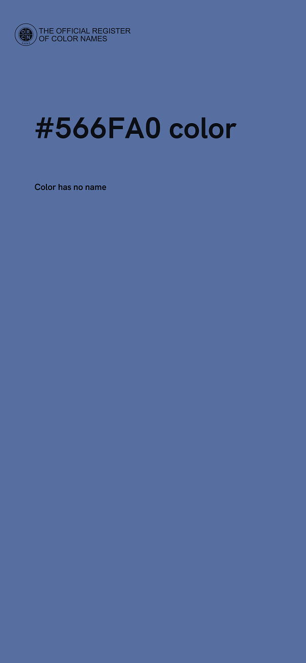 #566FA0 color image