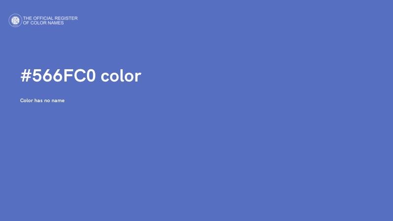 #566FC0 color image