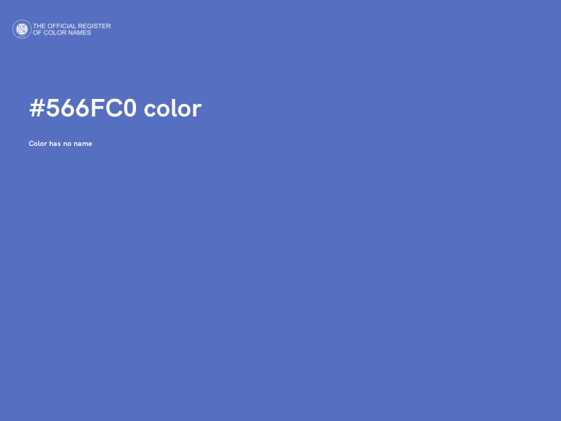 #566FC0 color image