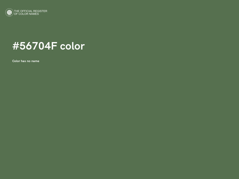 #56704F color image