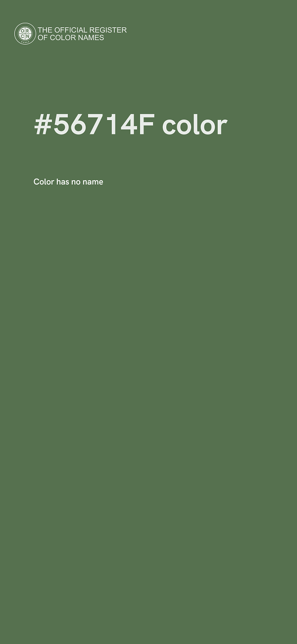 #56714F color image