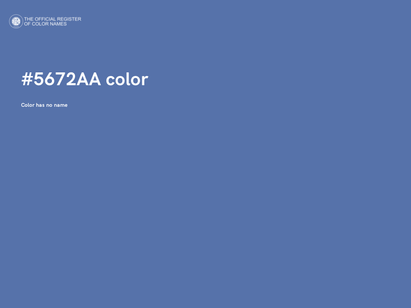 #5672AA color image
