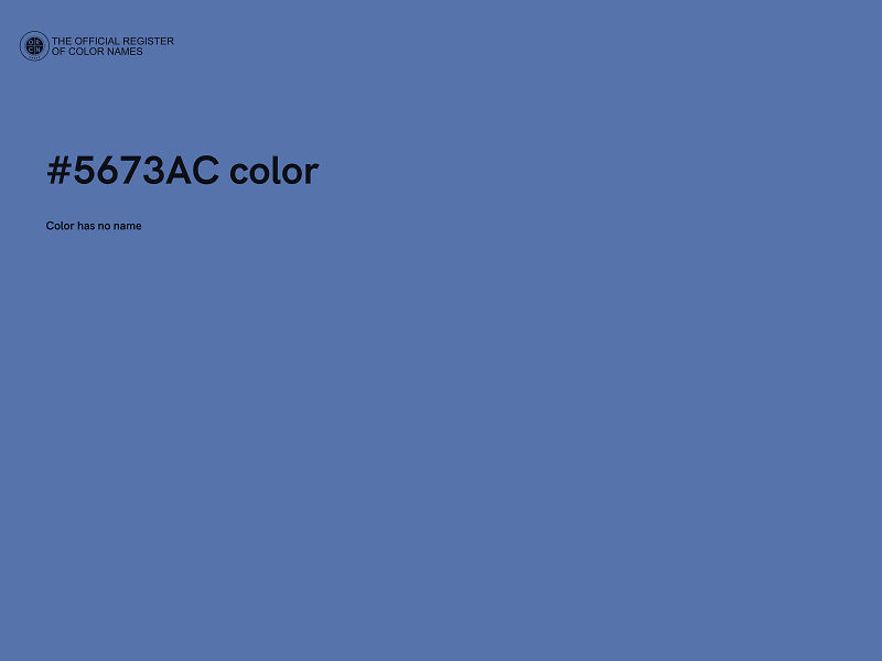 #5673AC color image