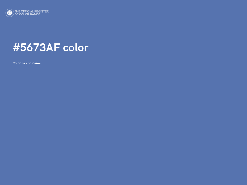 #5673AF color image