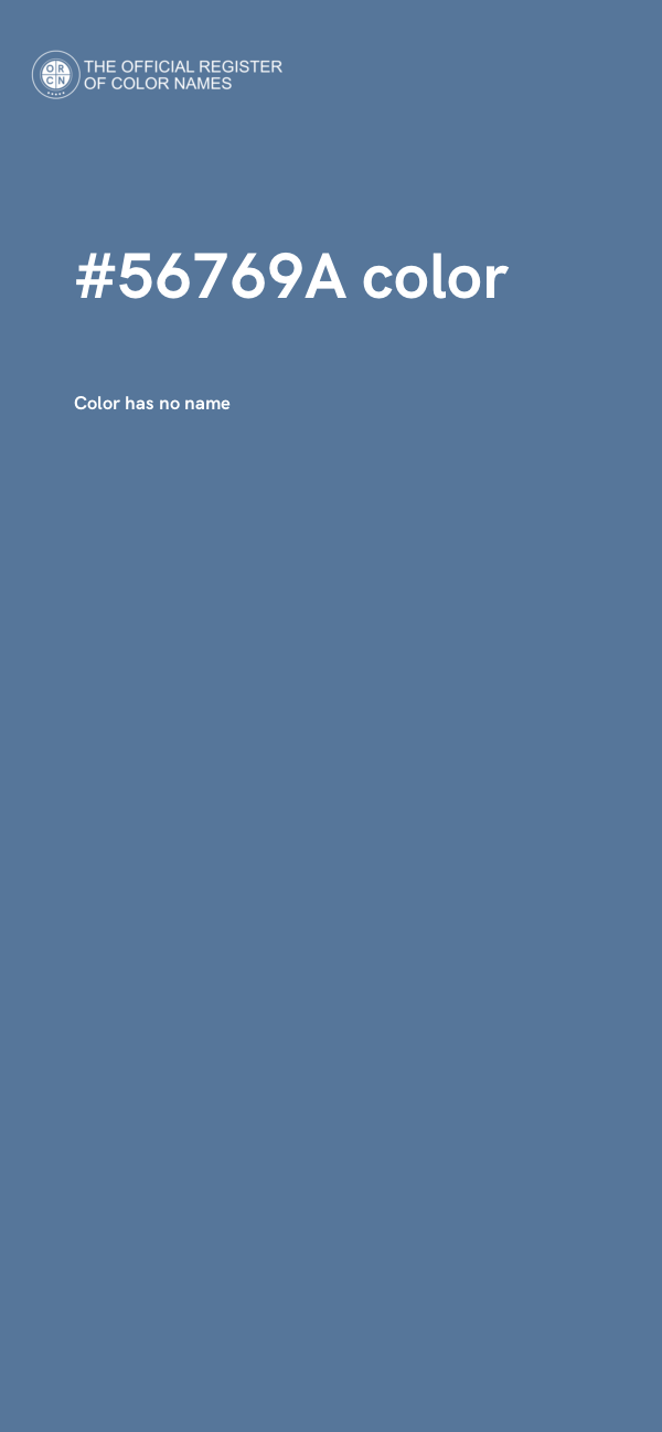 #56769A color image