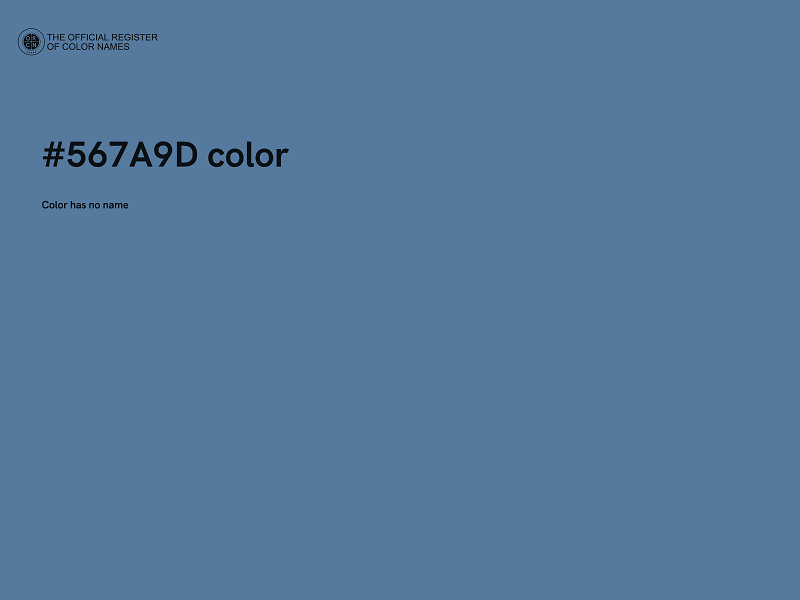 #567A9D color image