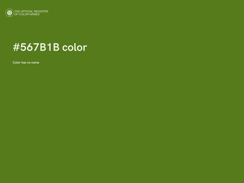 #567B1B color image