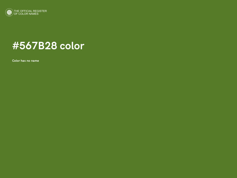 #567B28 color image
