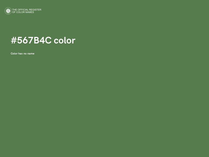 #567B4C color image