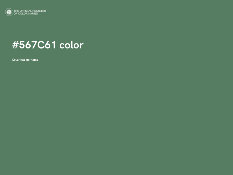 #567C61 color image