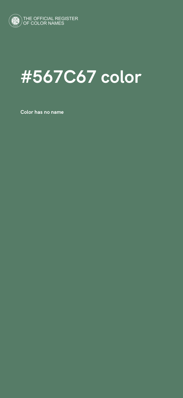 #567C67 color image