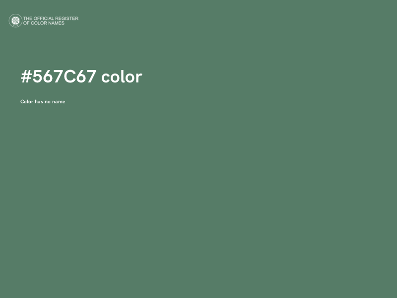 #567C67 color image